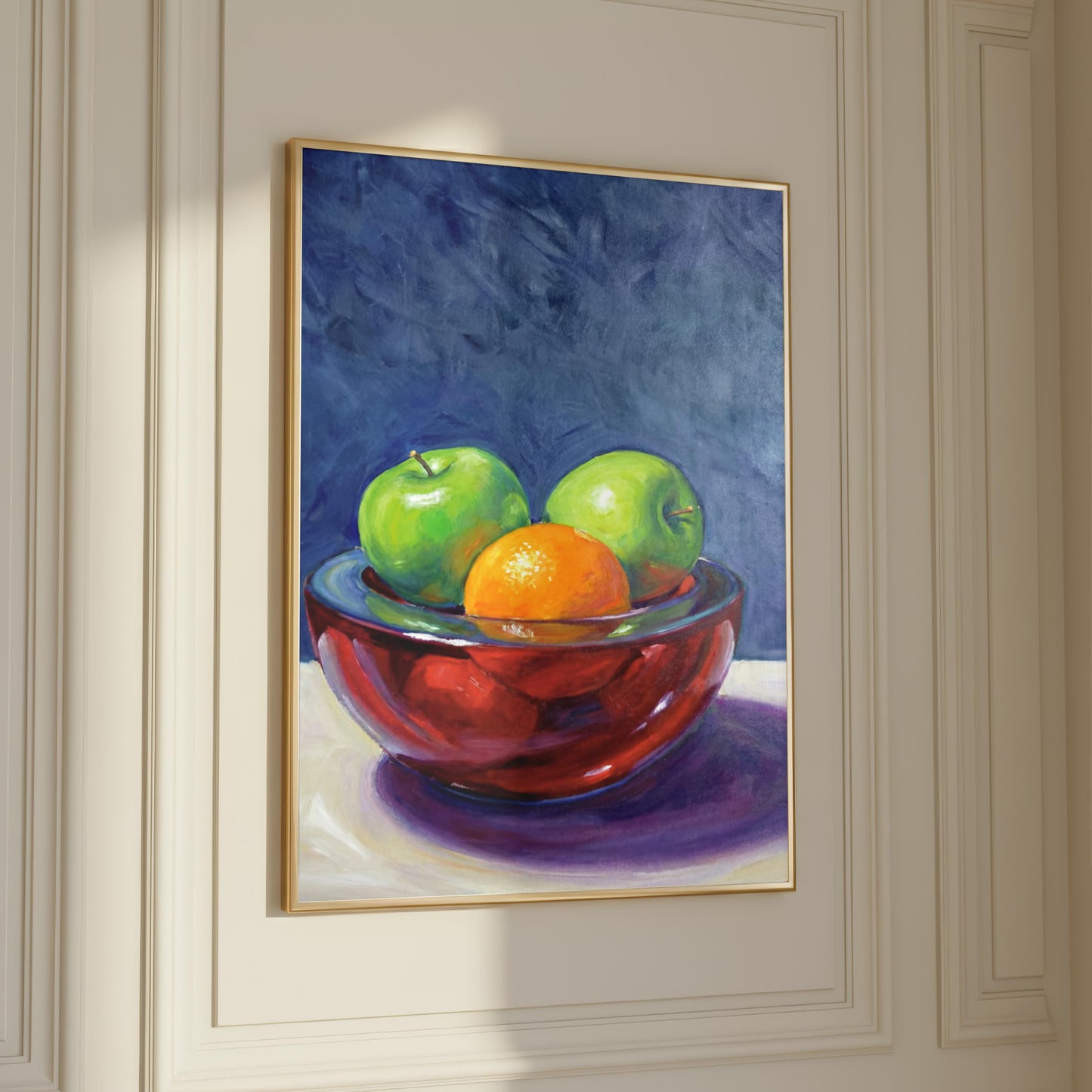 Fruit Bowl Oil Painting
