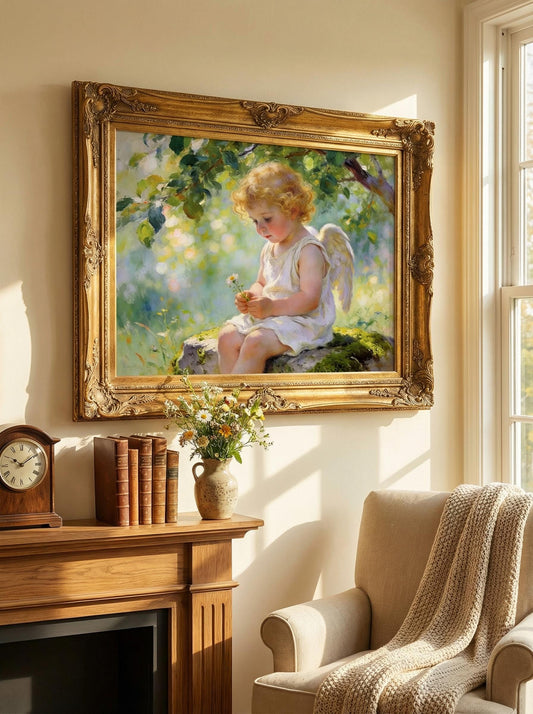 Baby Angel Fine Art Print