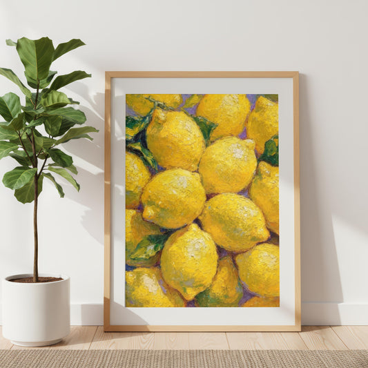 Lemons Oil Painting