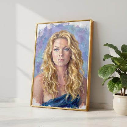"Gabriella" Oil Painting Art Print