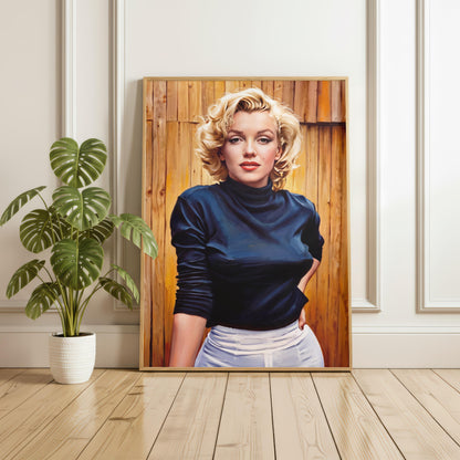 Marilyn Monroe Oil Painting