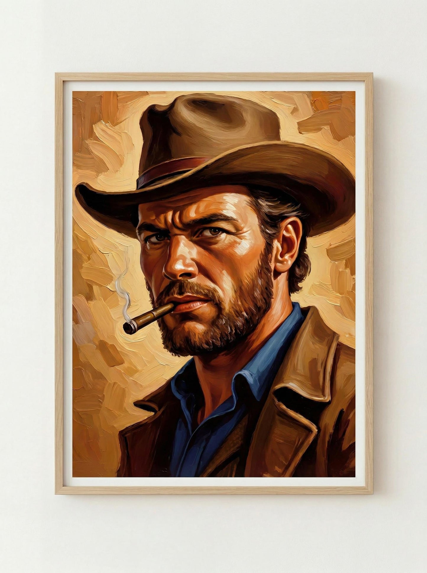 Clint Eastwood Cowboy Portrait