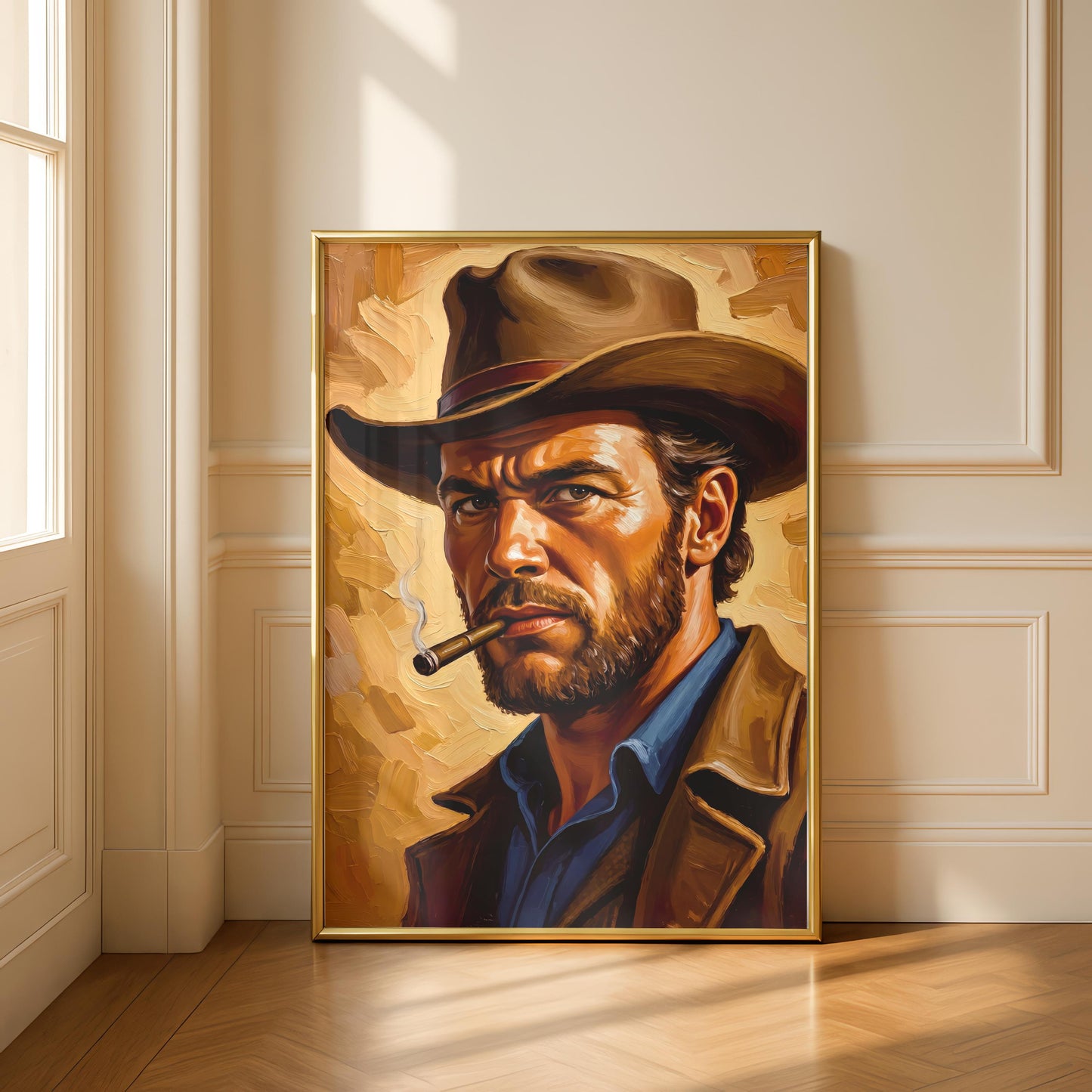 Clint Eastwood Cowboy Portrait