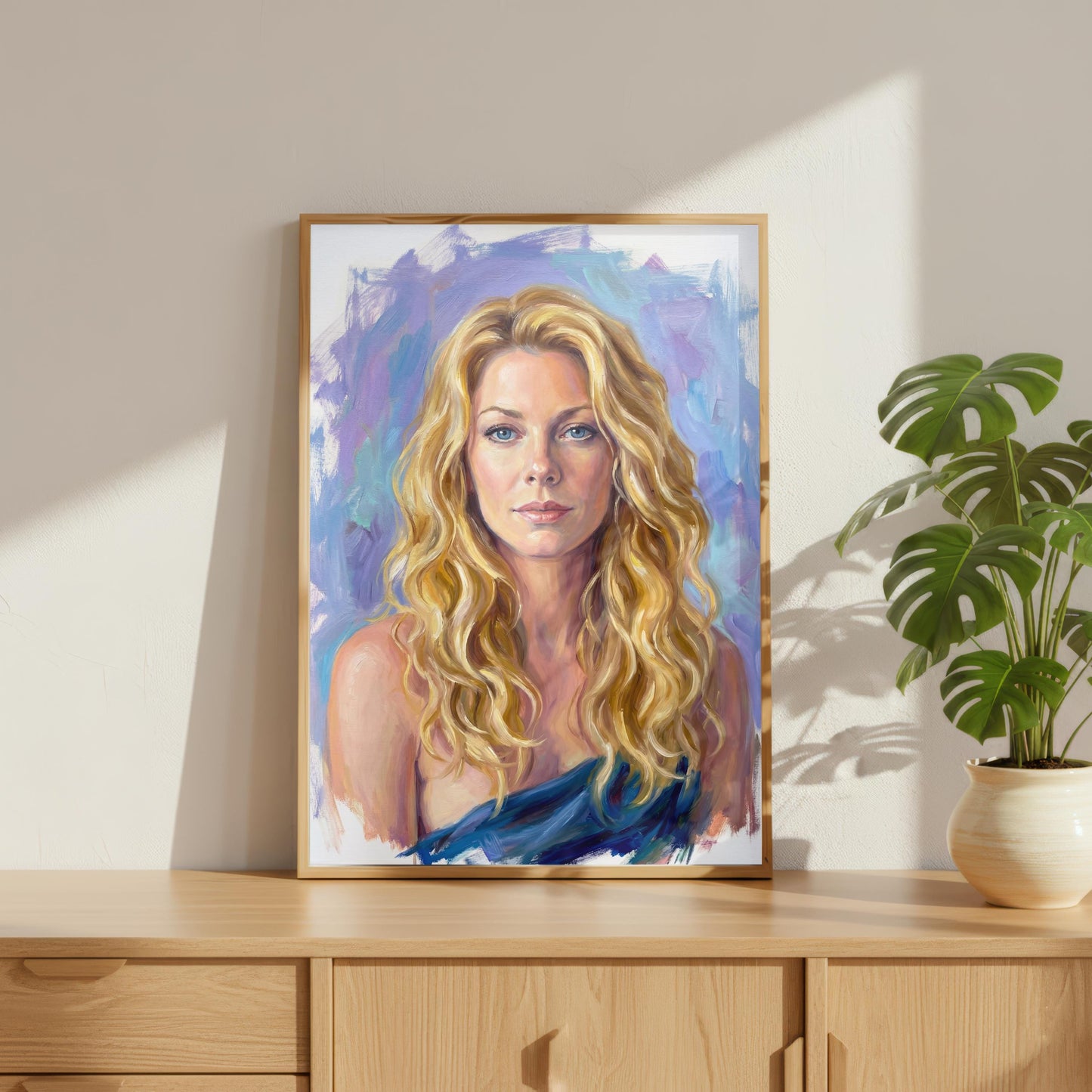 "Gabriella" Oil Painting Art Print