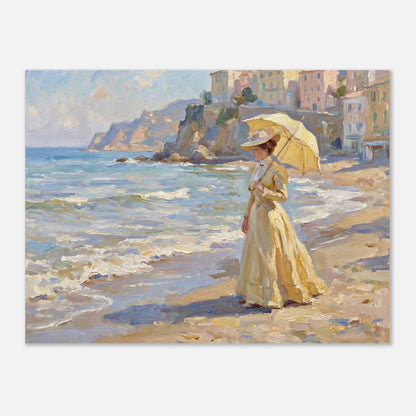 Italian Summer Stroll Art Print
