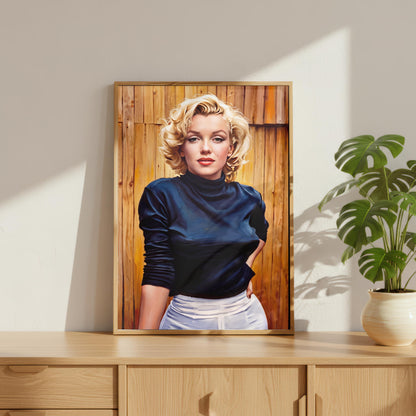 Marilyn Monroe Oil Painting