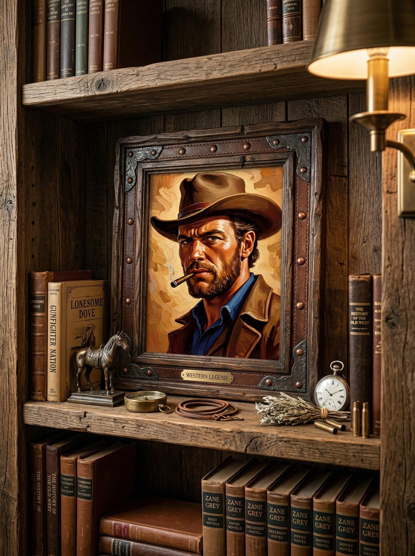 Clint Eastwood Cowboy Portrait