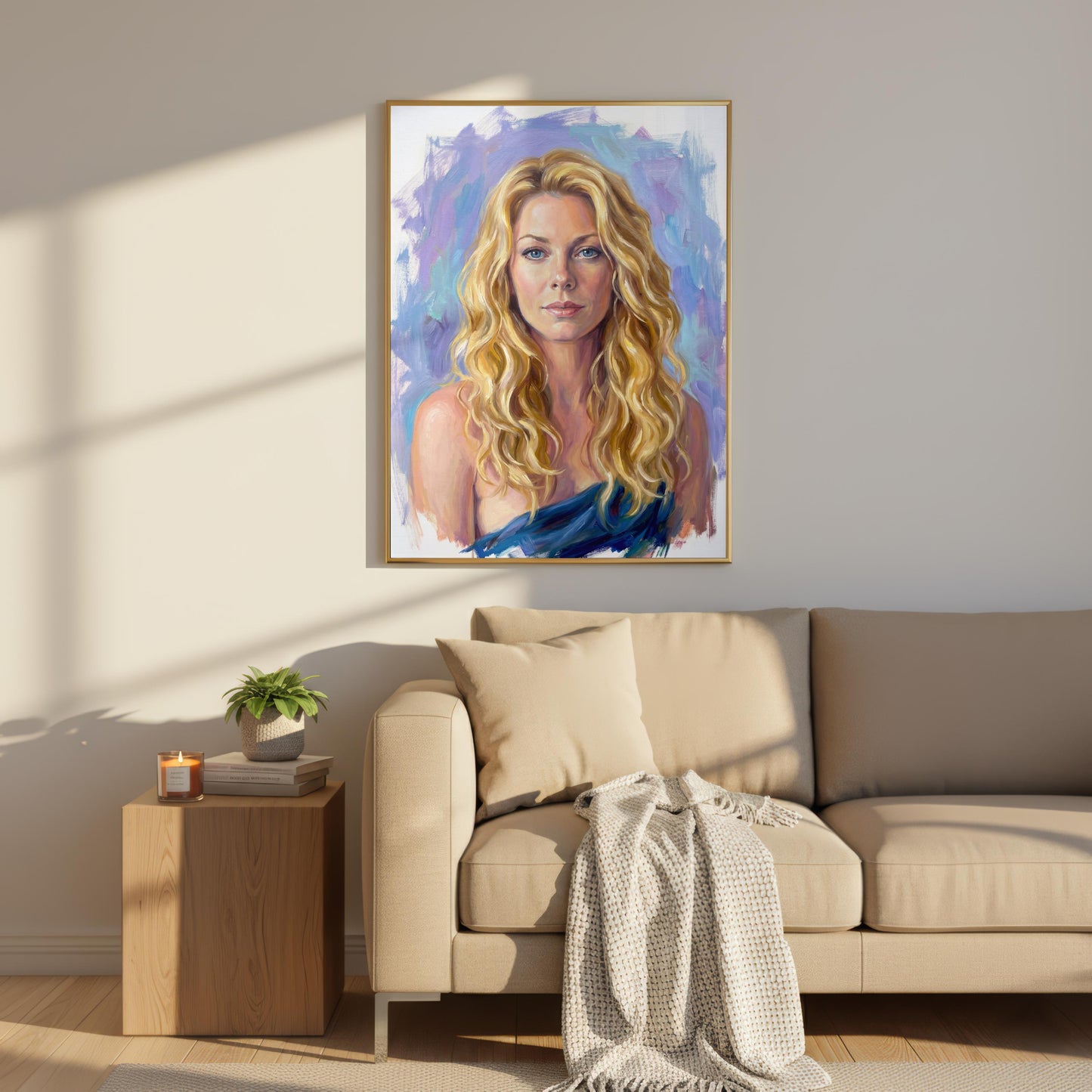 "Gabriella" Oil Painting Art Print