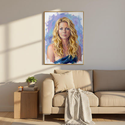 "Gabriella" Oil Painting Art Print