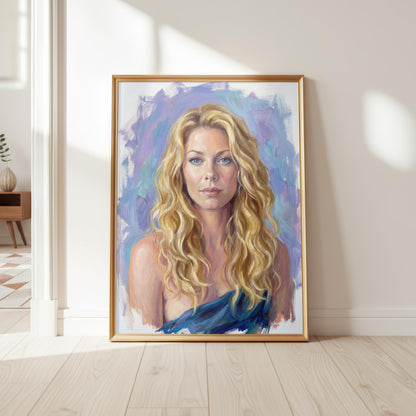 "Gabriella" Oil Painting Art Print