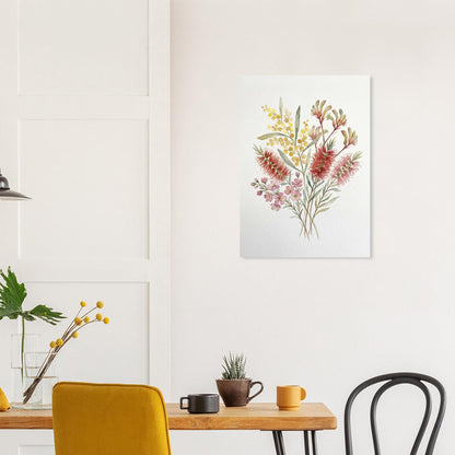 Australian Bush Flower Watercolour Painting