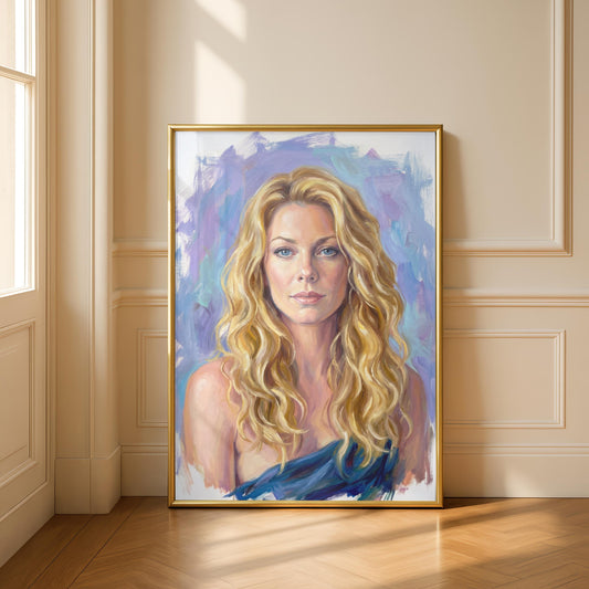 "Gabriella" Oil Painting Art Print