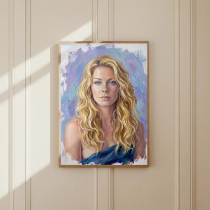 "Gabriella" Oil Painting Art Print