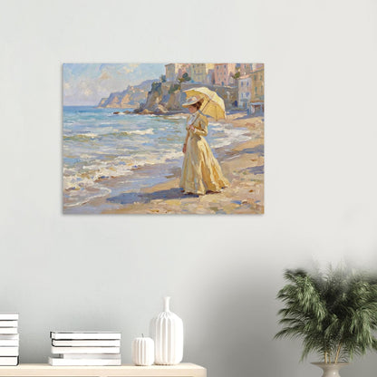 Italian Summer Stroll Art Print