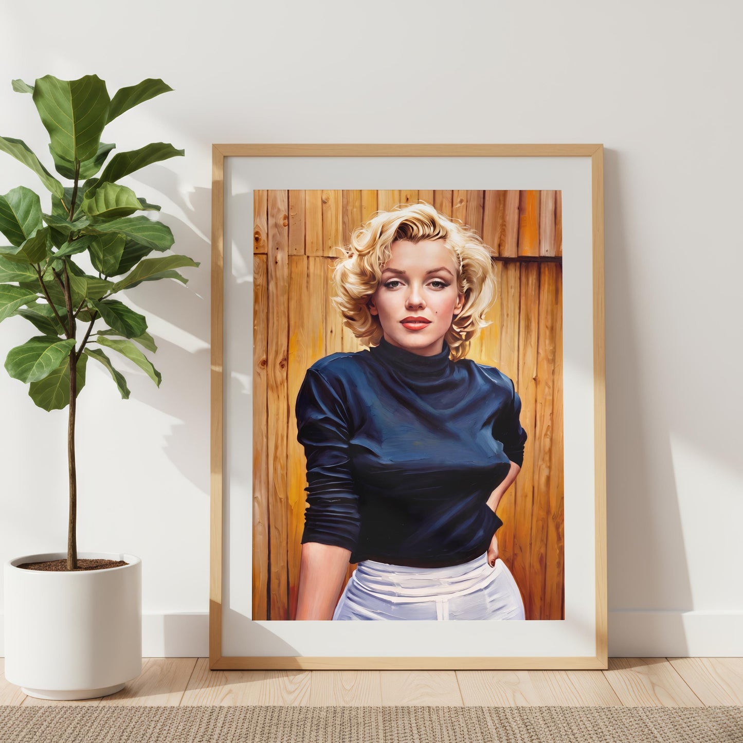 Marilyn Monroe Oil Painting
