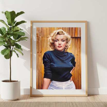 Marilyn Monroe Oil Painting