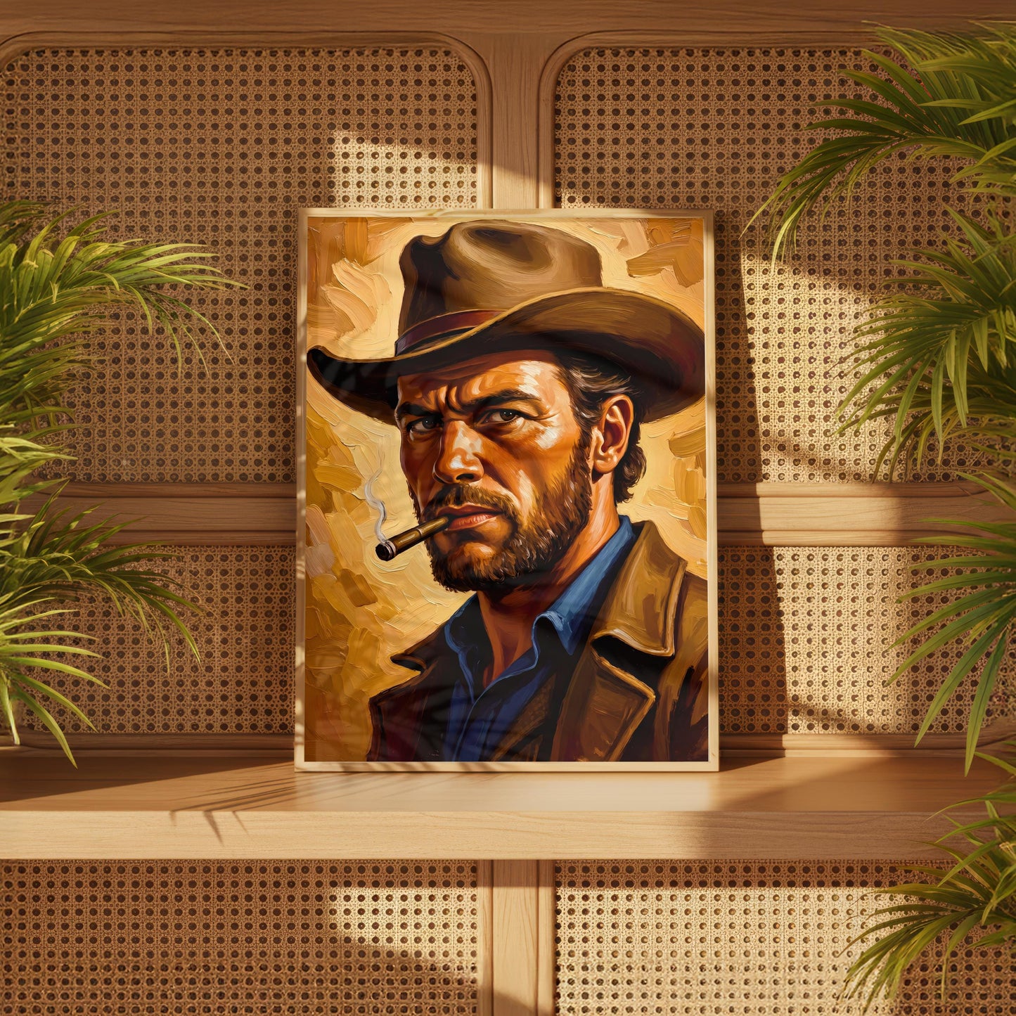 Clint Eastwood Cowboy Portrait