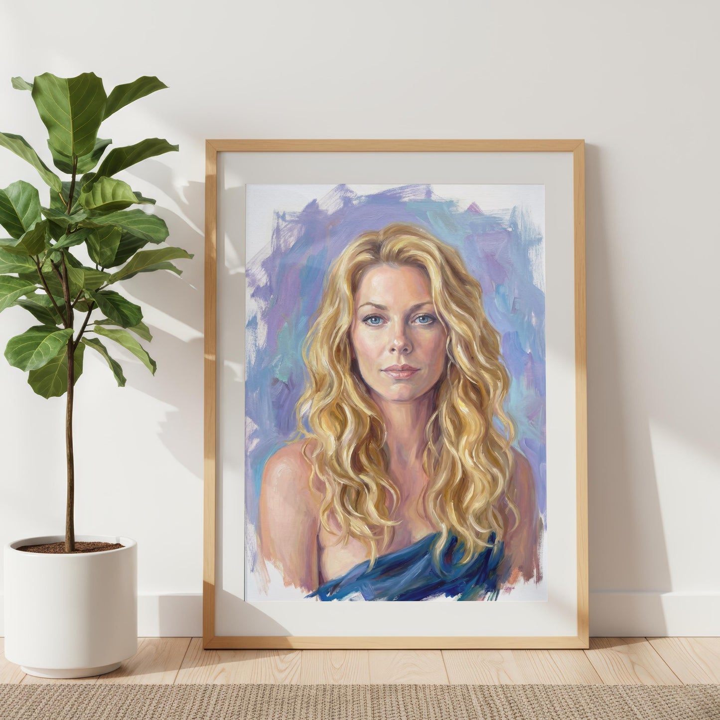"Gabriella" Oil Painting Art Print