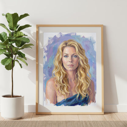 "Gabriella" Oil Painting Art Print