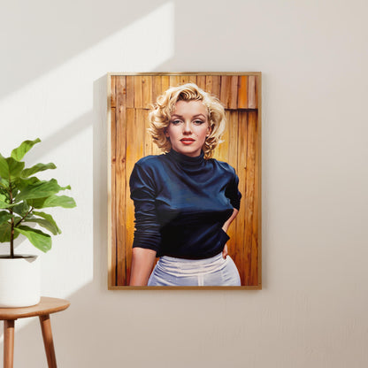 Marilyn Monroe Oil Painting