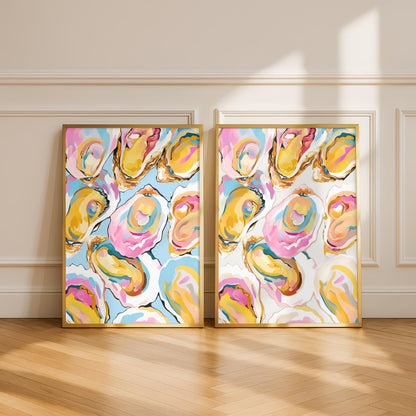 Colourful Oysters