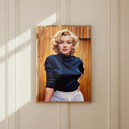 Marilyn Monroe Oil Painting