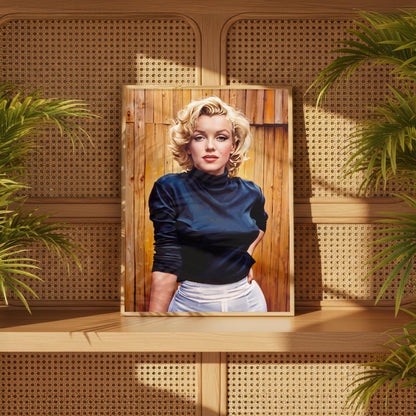 Marilyn Monroe Oil Painting