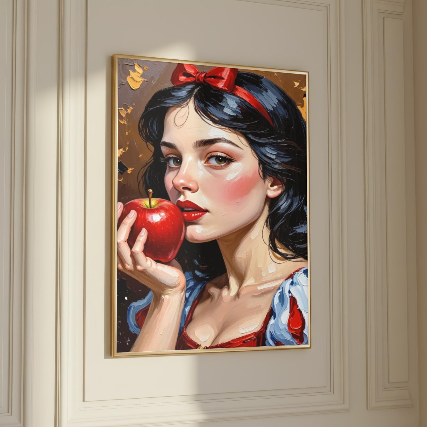 Snow White Oil Painting