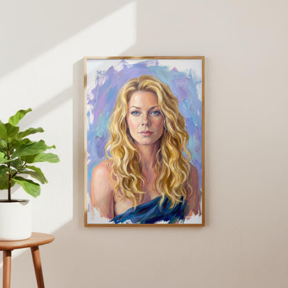 "Gabriella" Oil Painting Art Print
