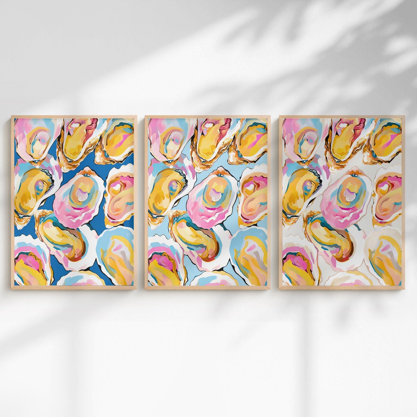 Colourful Oysters